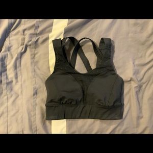 Black lululemon sports bra